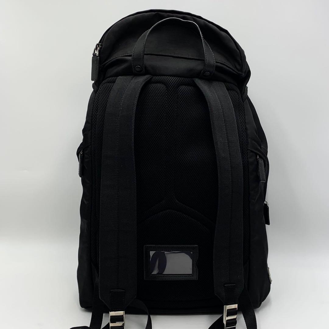 PRADA プラダ 2VZ065 リュック バックパック トライアングルロゴ 黒