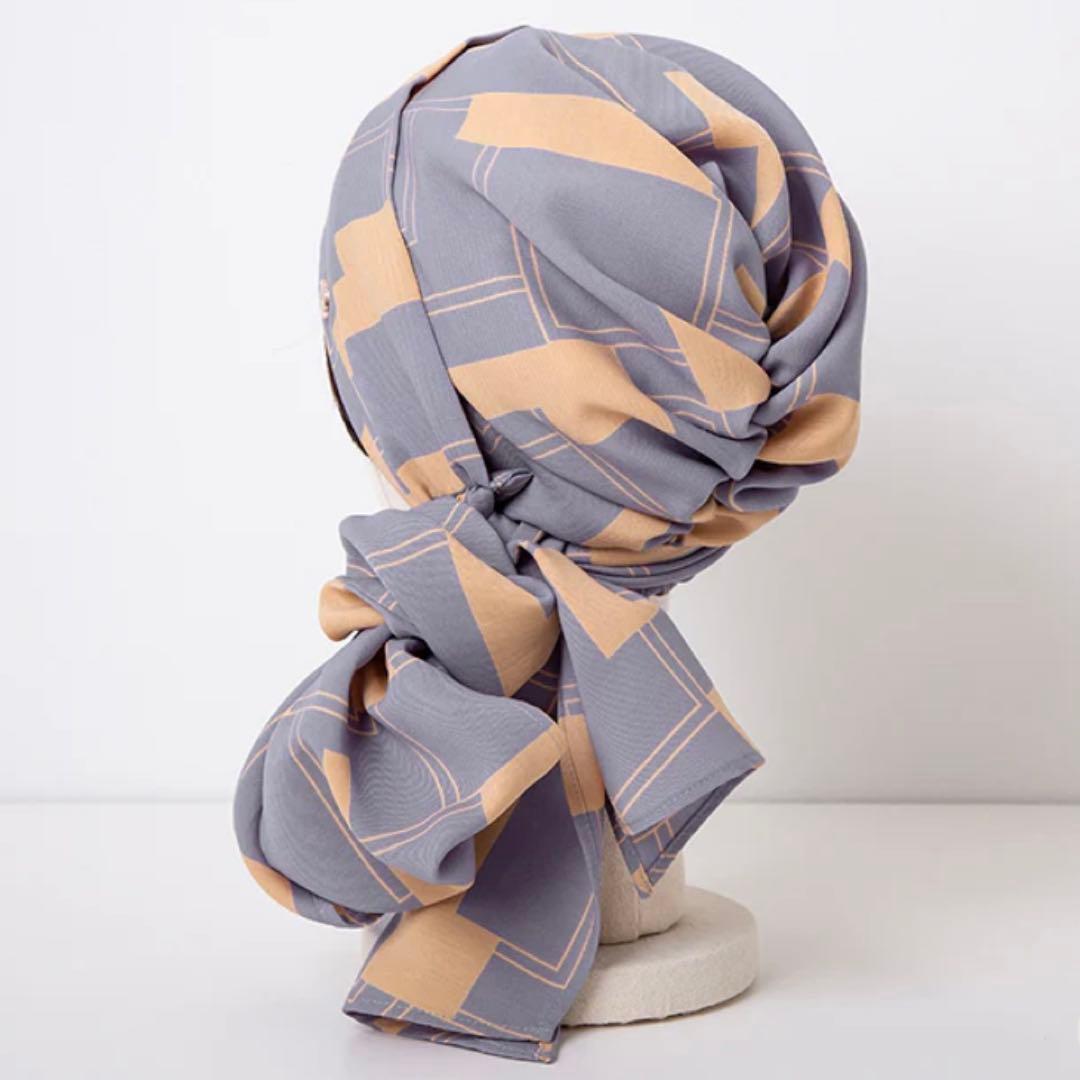 BAREN スカーフハット(Mサイズ) Geometry 医療用