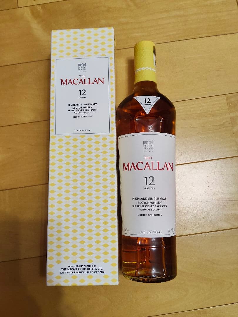ウイスキー MACALLAN 12 highland single malt 700ml