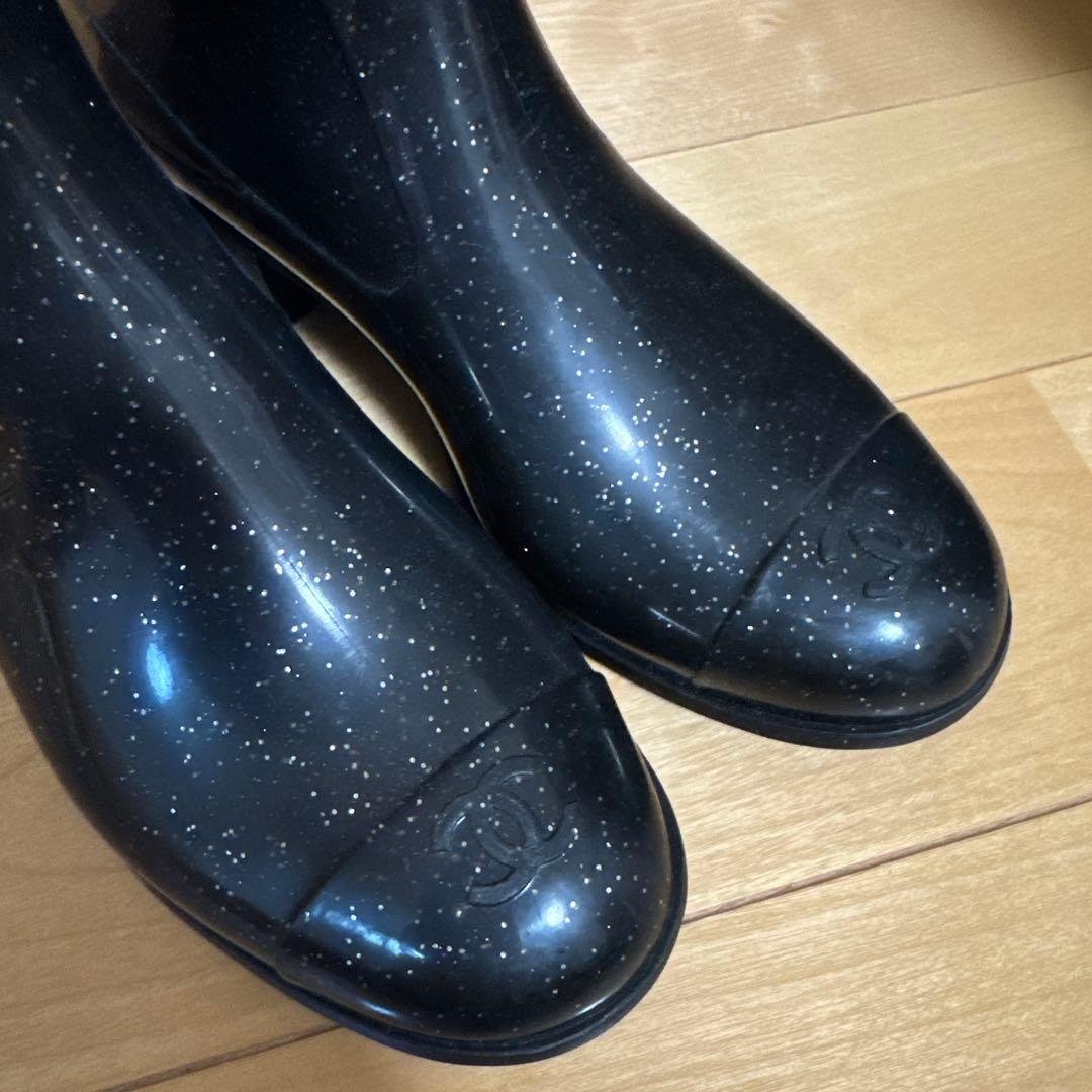 Chanel レインブーツ　37