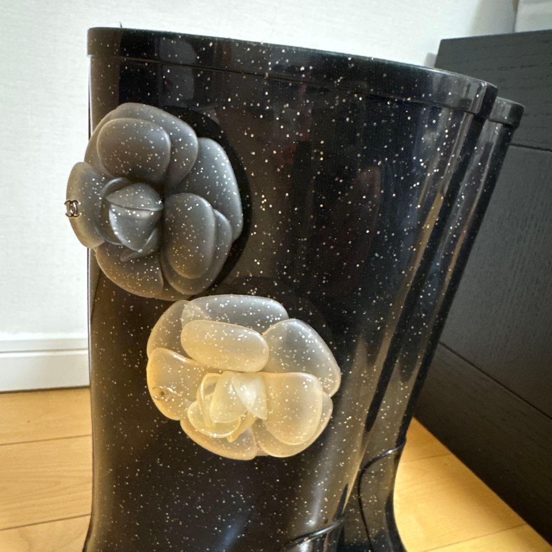 Chanel レインブーツ　37