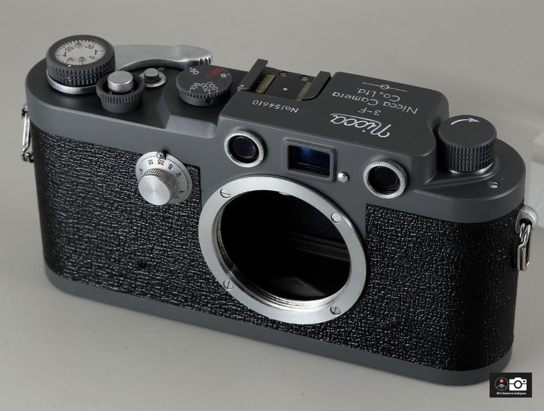 Nicca 3-F 後期ダークグレー レンジファインダーカメラ整備済