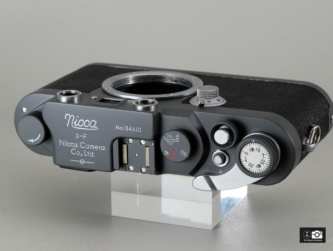 Nicca 3-F 後期ダークグレー レンジファインダーカメラ整備済