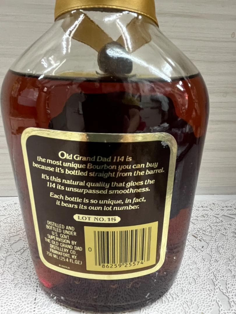 ★希少古酒★LOTNO15　114　OLDGRANDDAD　オールドグランダッド