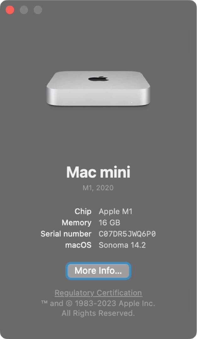 Macデスクトップ Mac mini M1 16GB 1TB