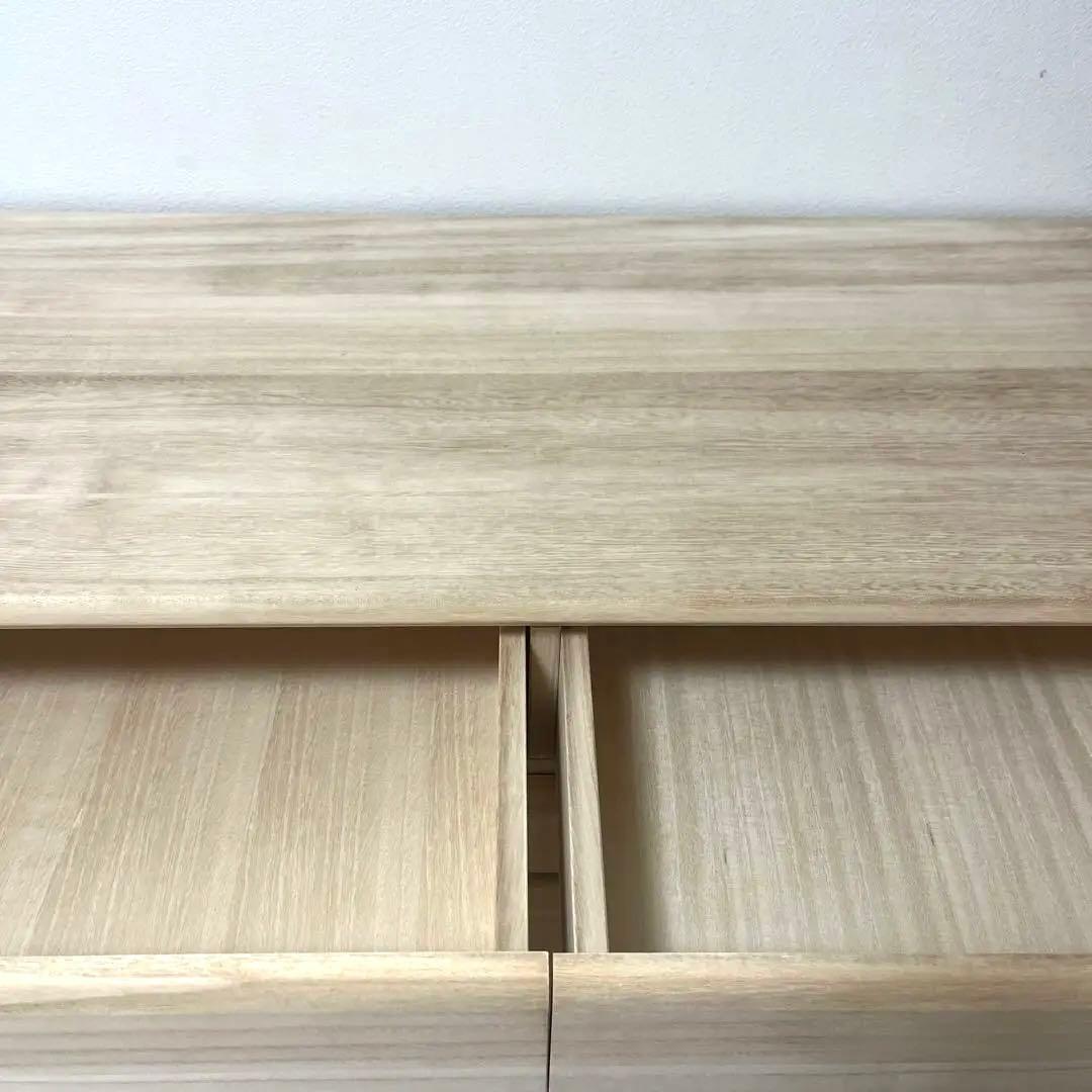 桐箪笥　桐タンス　チェスト　桐　箪笥　美品　キャスター付き