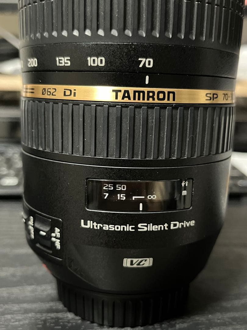 キャノン用　TAMRON SP 70-300mm F/4-5.6 ズームレンズ