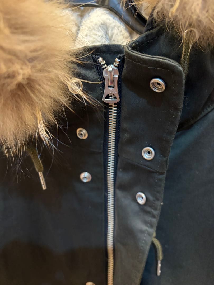 number nine Studious 限定コラボ モッズコート ファー　M