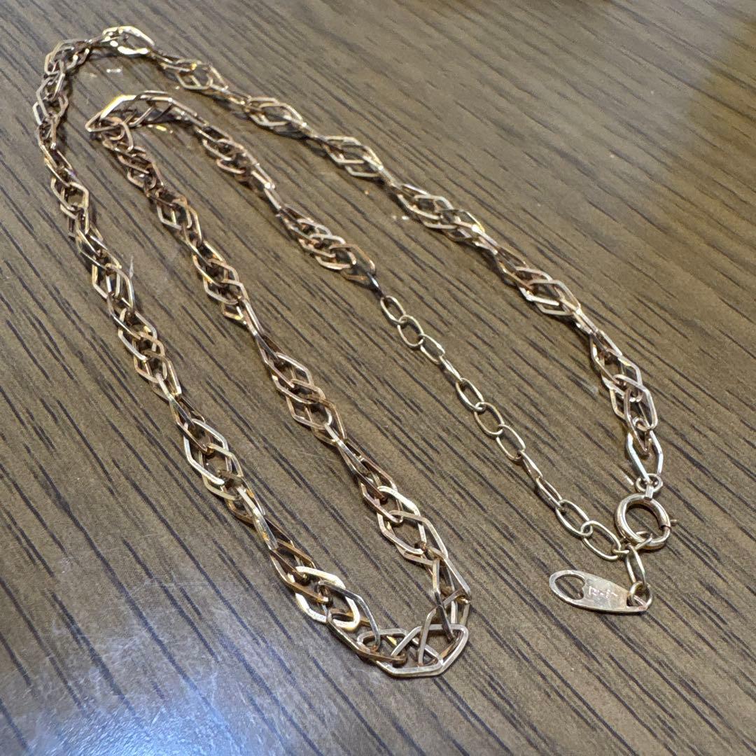 ままんれーぬ18Kチェーンネックレス 箱付き