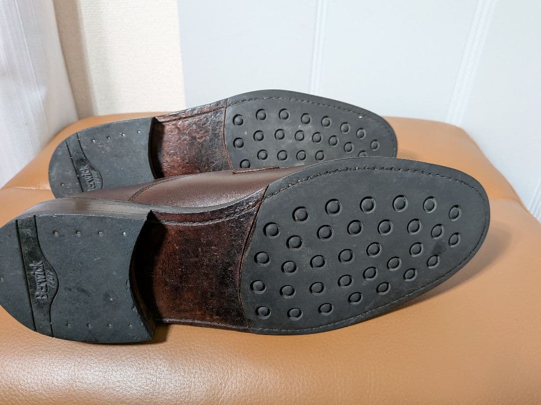 Berwick Uチップ ダークブラン