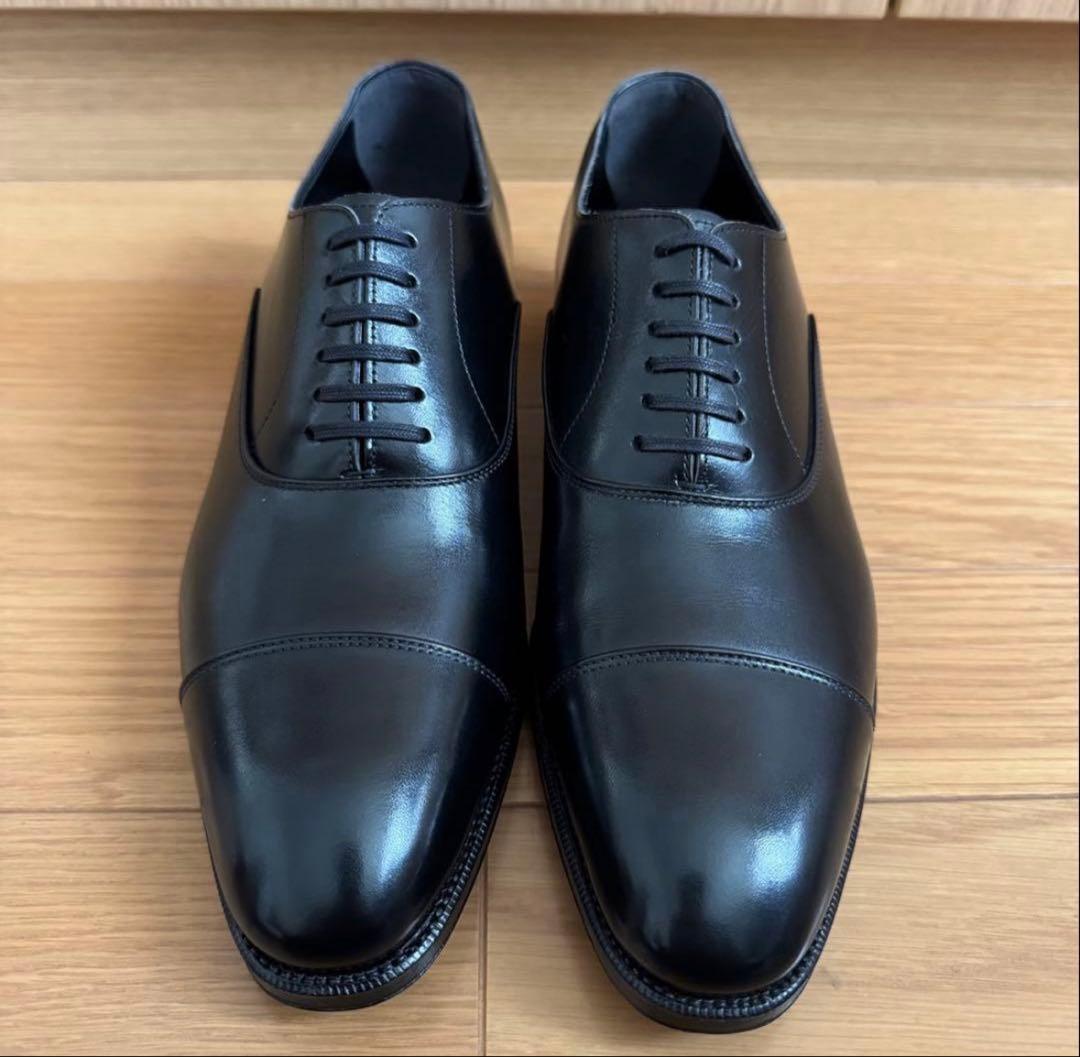 【新品未使用】BEAMS F 6アイレット ストレートチップ 5ハーフ