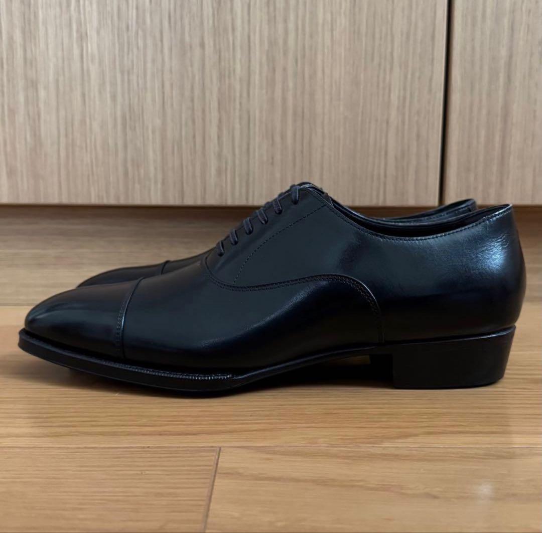 【新品未使用】BEAMS F 6アイレット ストレートチップ 5ハーフ