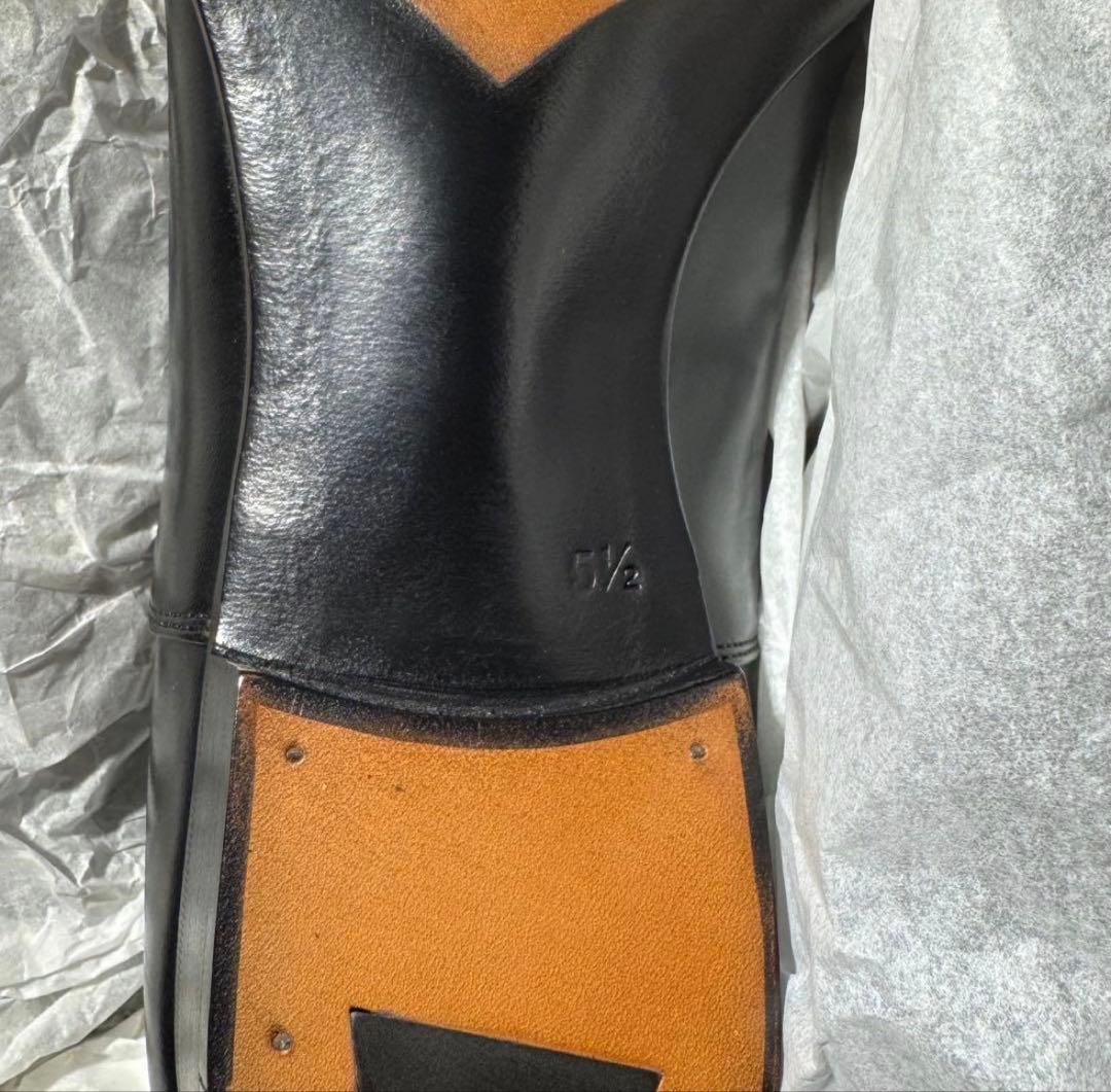 【新品未使用】BEAMS F 6アイレット ストレートチップ 5ハーフ