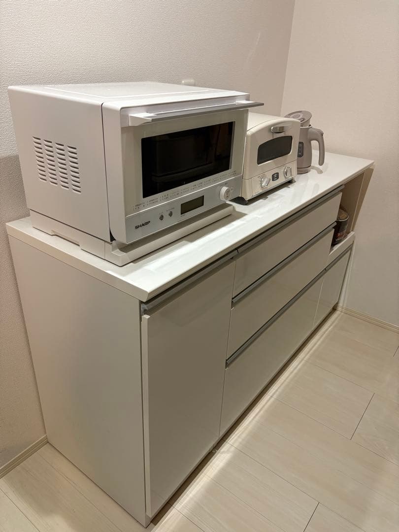 週末お値下げ♩ ニトリ♡キッチンカウンター 引き出し式