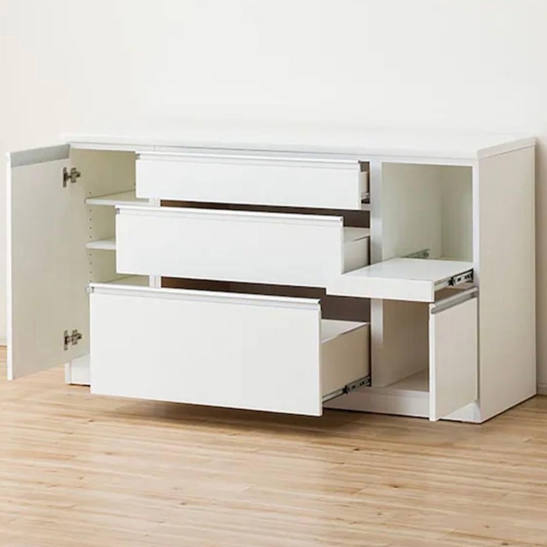 週末お値下げ♩ ニトリ♡キッチンカウンター 引き出し式