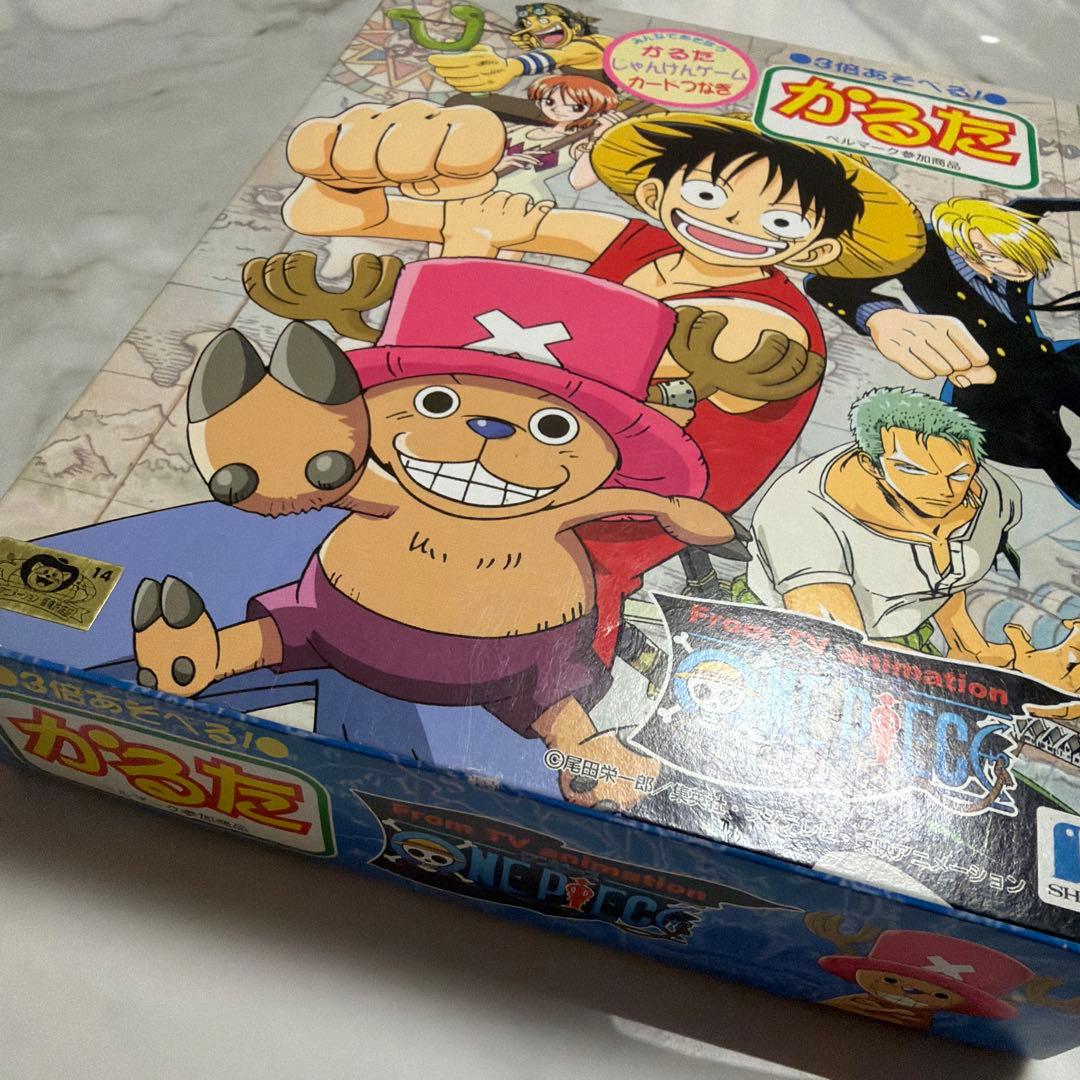 【希少品2001年】ONE PIECE ワンピース かるた ショウワノート　美品
