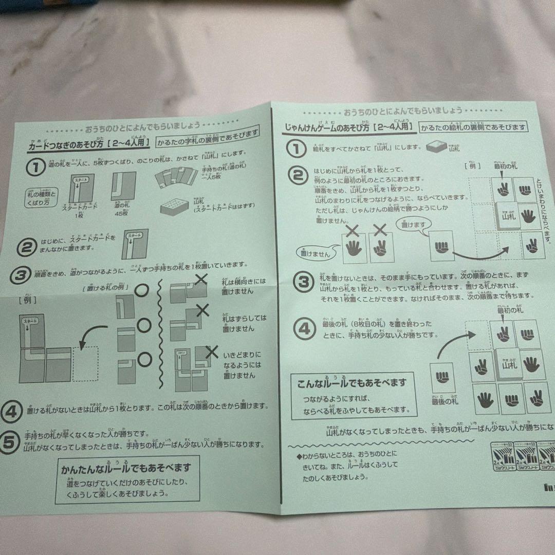 【希少品2001年】ONE PIECE ワンピース かるた ショウワノート　美品