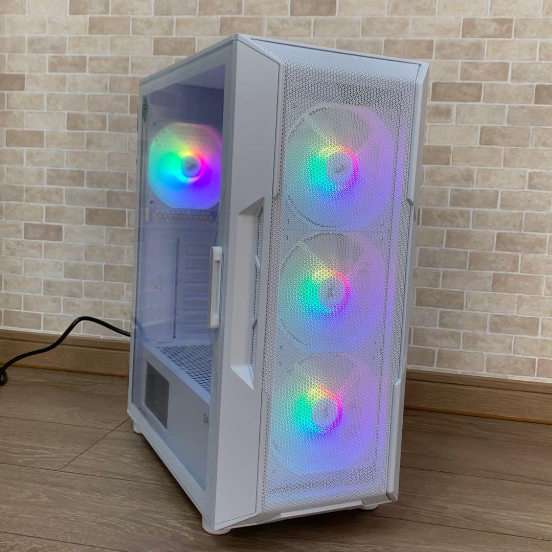 【格安】Aランクi7&GTX1050搭載ゲーミングPCフルセットホワイト