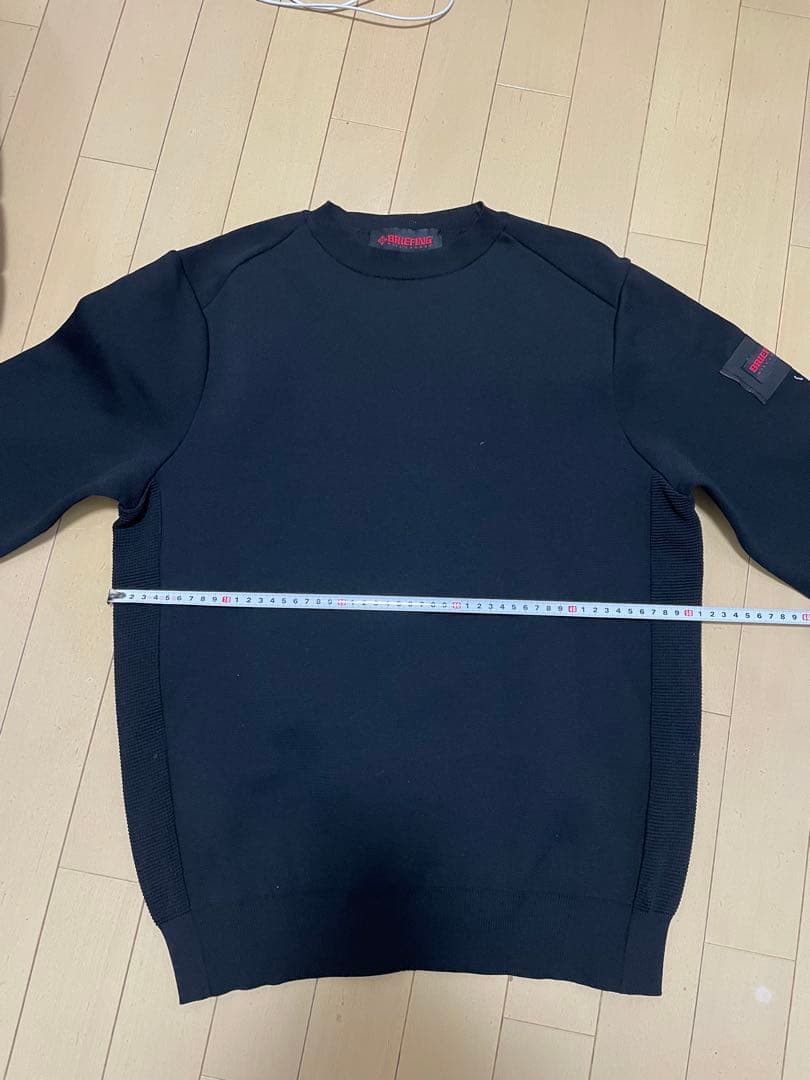 ☆美品☆ BRIEFING × WLGミラノリブ切替ニット