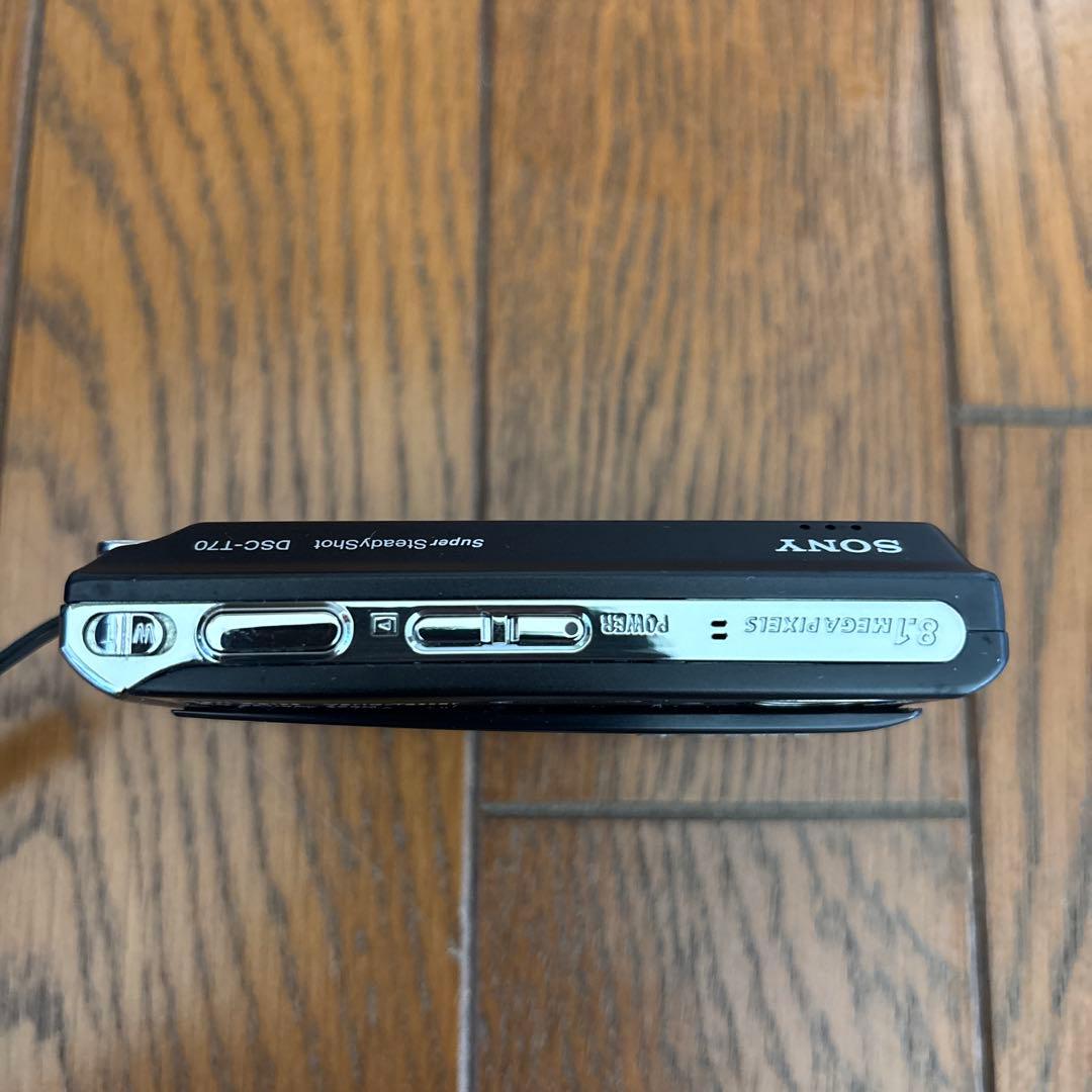 【本革カバー付き】SONY Cyber-shot DSC-T70 希少美品