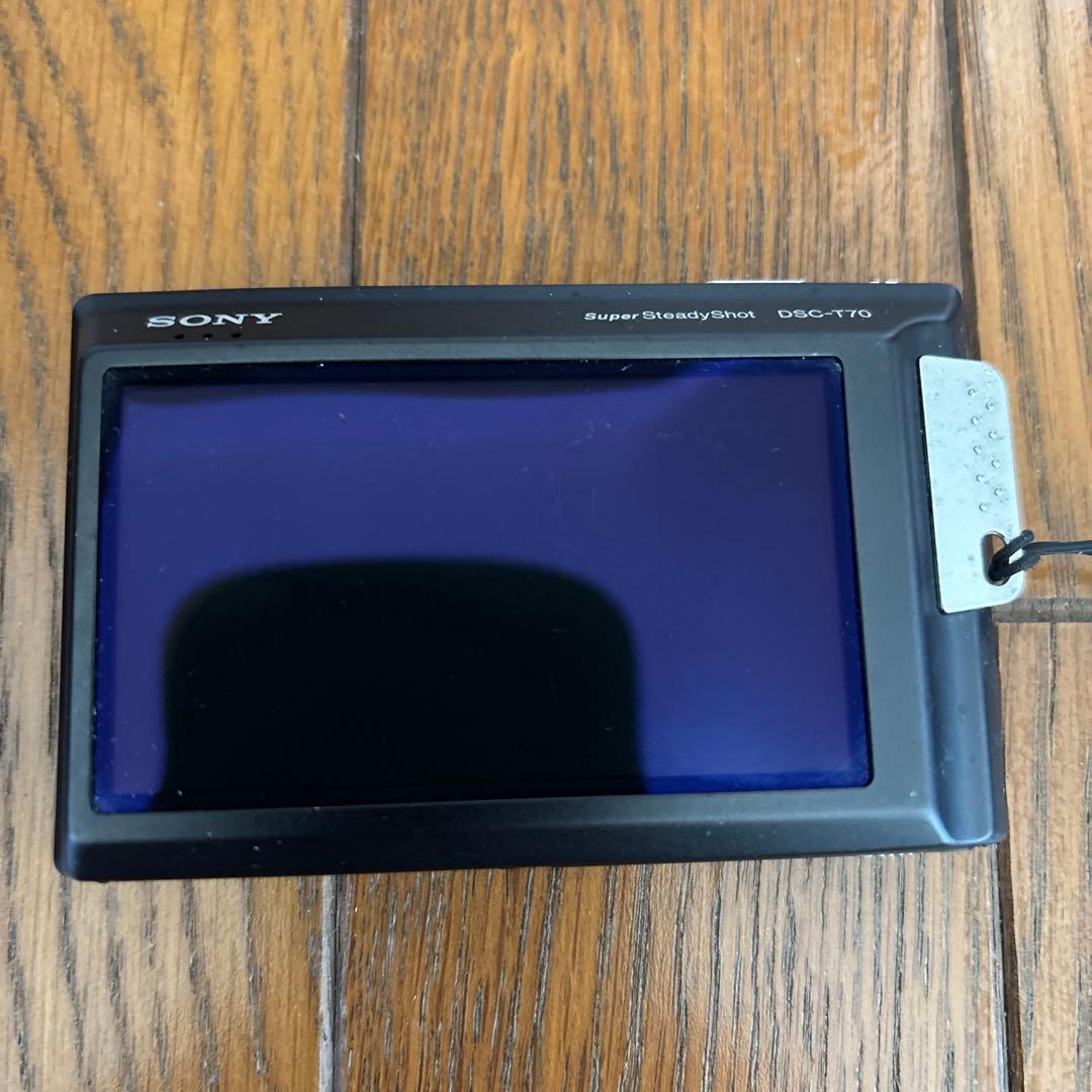 【本革カバー付き】SONY Cyber-shot DSC-T70 希少美品