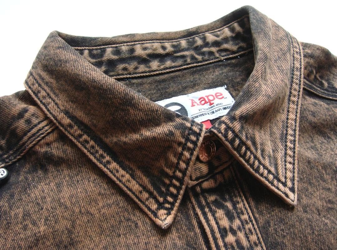 AAPE BY A BATHING APE アベイシングエイプ デニムジャケット