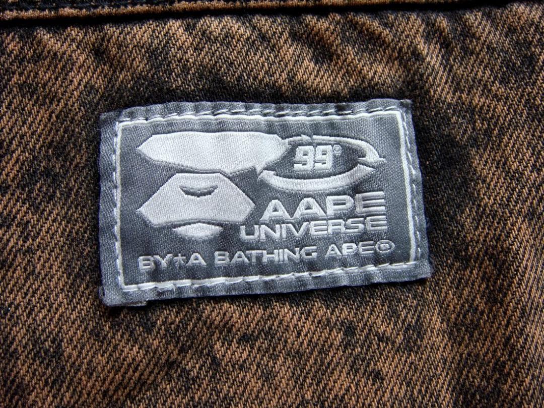 AAPE BY A BATHING APE アベイシングエイプ デニムジャケット