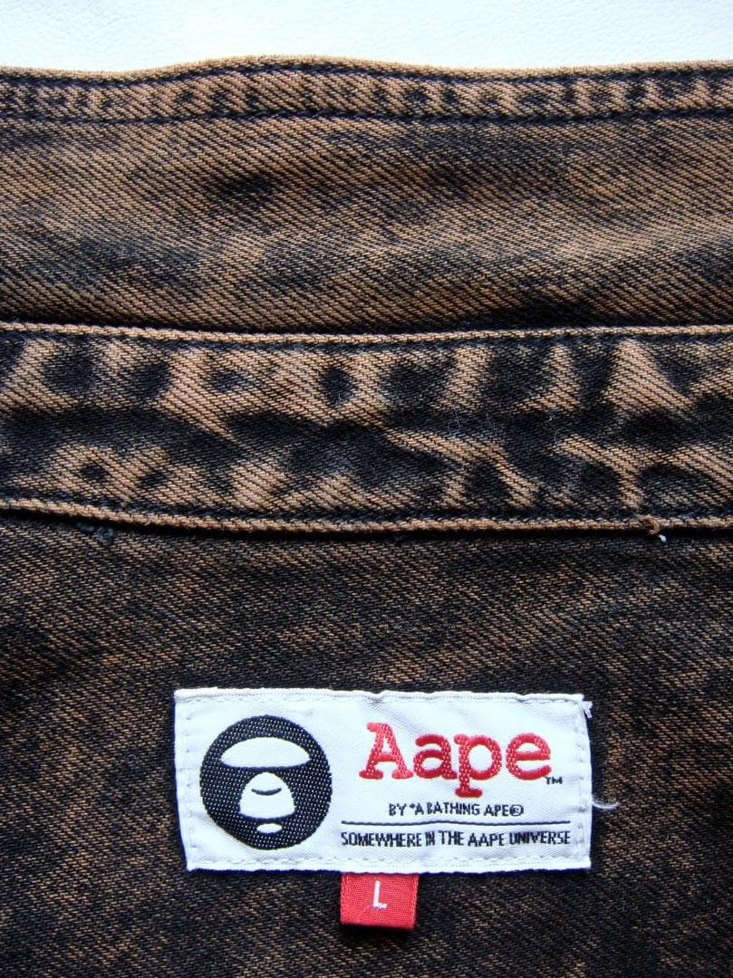 AAPE BY A BATHING APE アベイシングエイプ デニムジャケット
