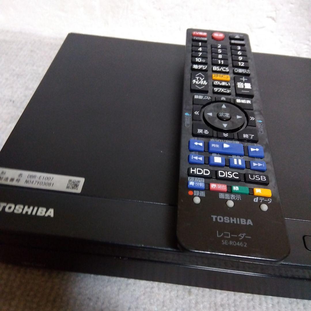 1TB1番組録画東芝ブルーレイレコーダーDBRE1007/2017年製