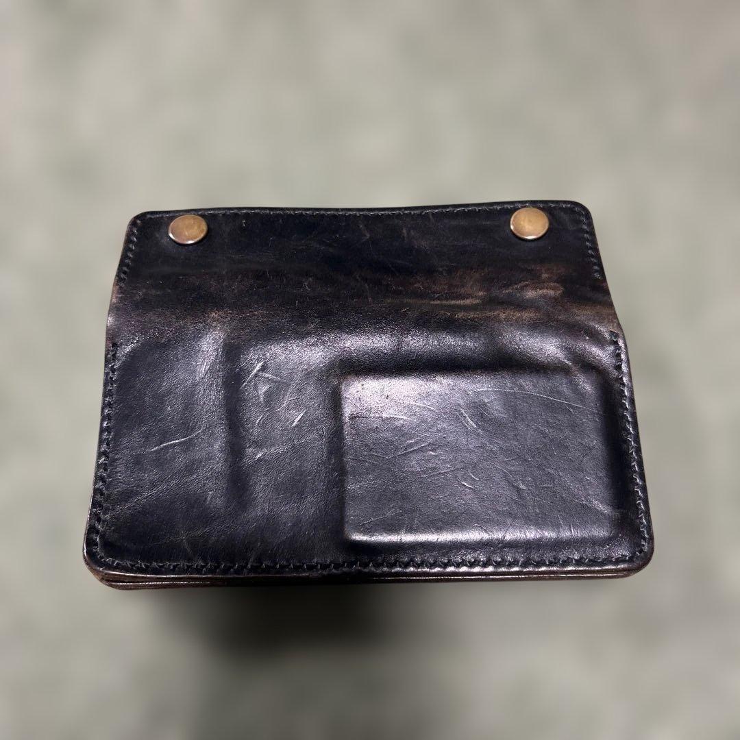 MARYAM社HORSE BUTT(茶芯)トラッカーウォレット