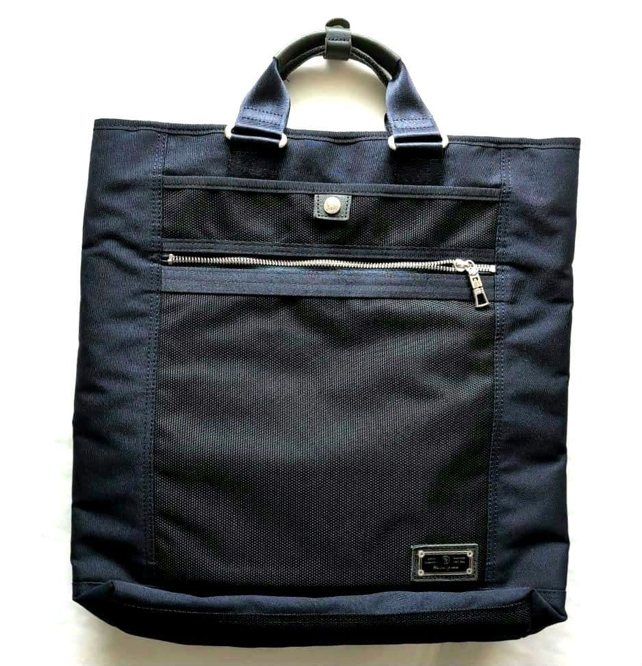 Master-piece／ANAオリジナル　薄型トート＆リュック　ネイビー