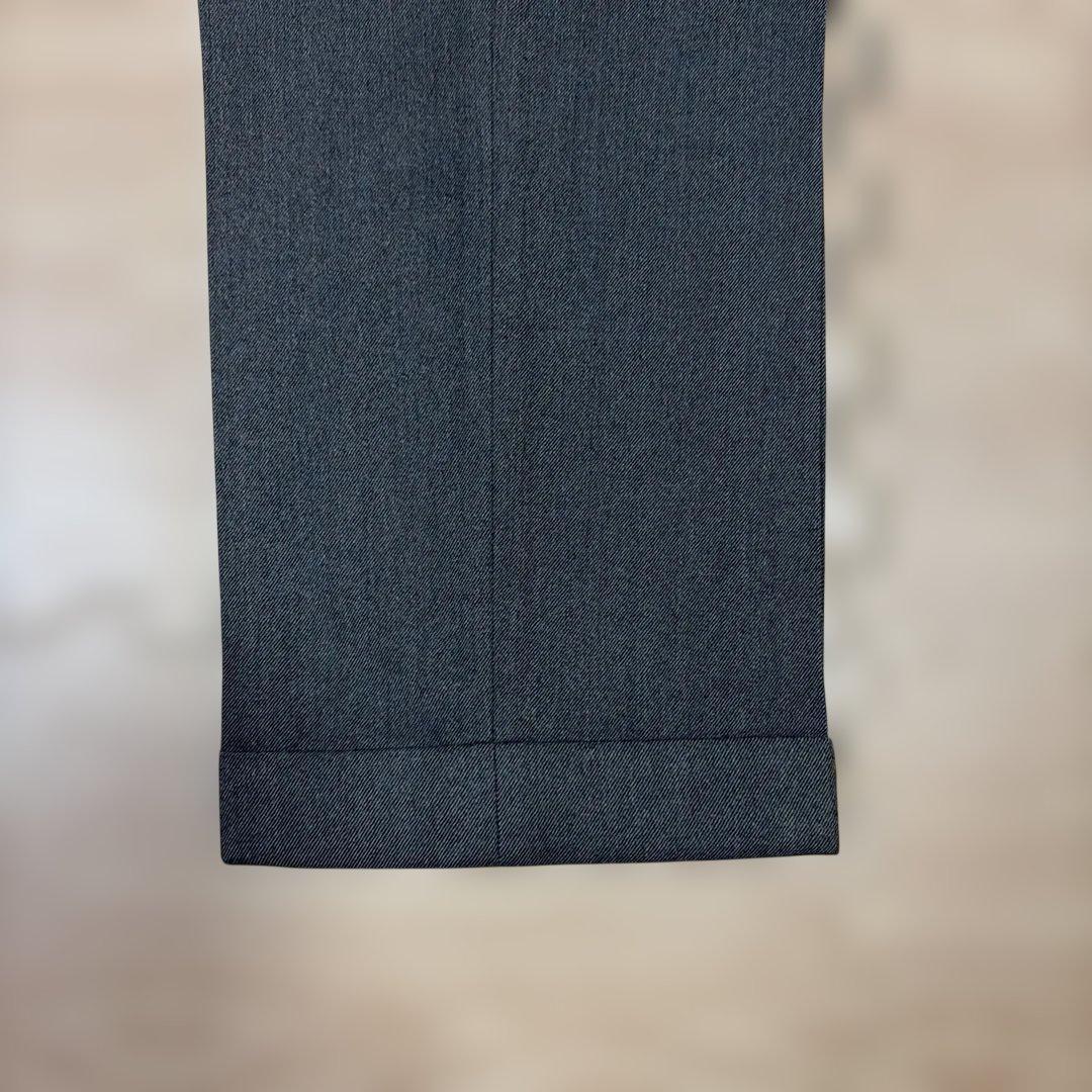 OTARO未使用イタリ製GTA×ビームスダークカーキ最高級毛スラックス50