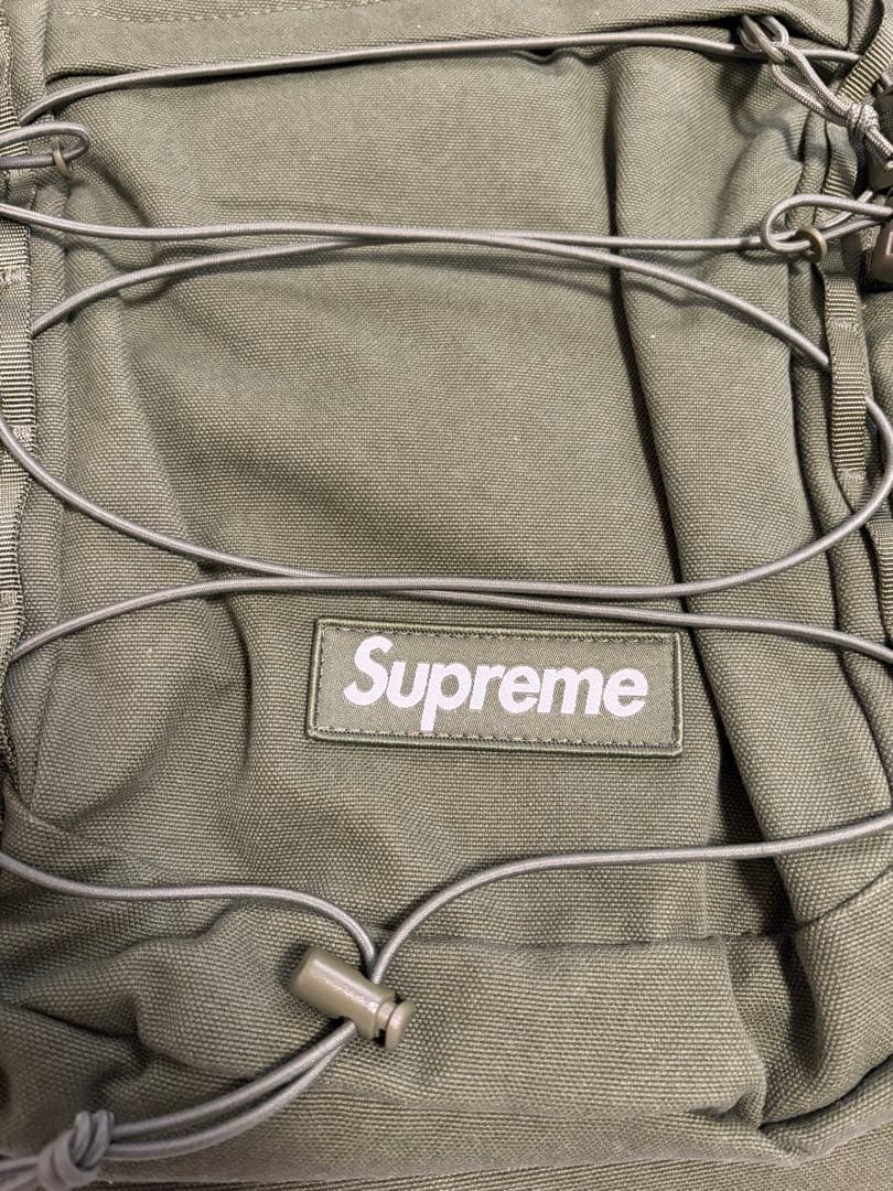 Supreme オリーブ バックパック 25SS