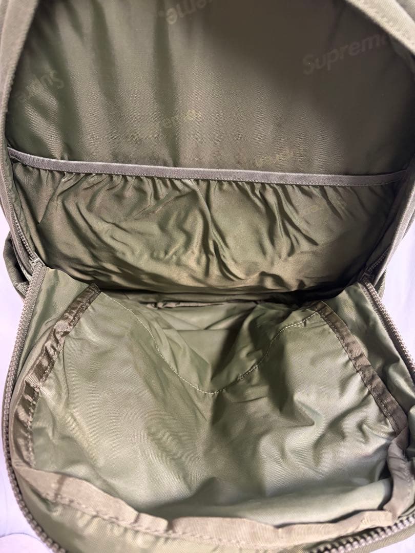 Supreme オリーブ バックパック 25SS