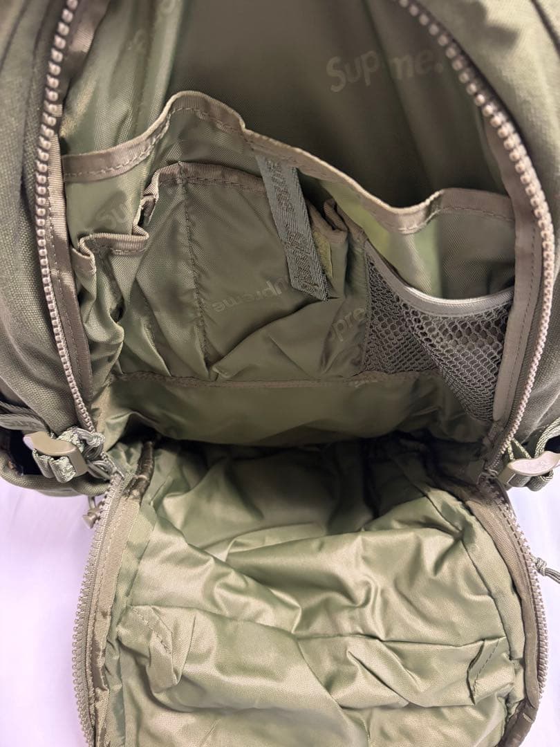Supreme オリーブ バックパック 25SS