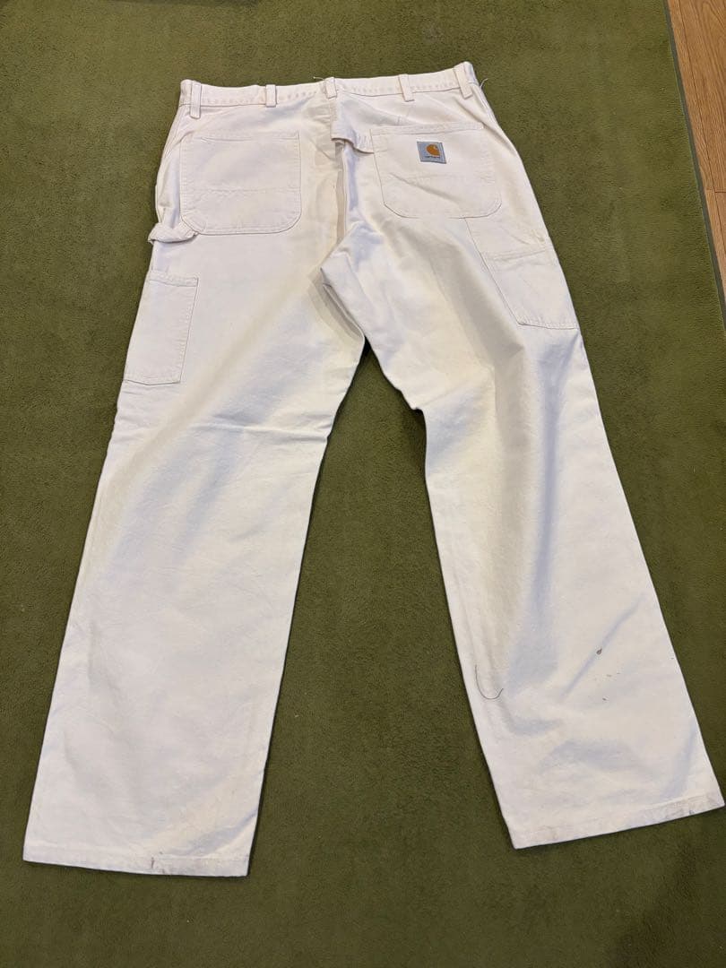 carhartt カーハート　ペインターパンツ　白　アイボリー