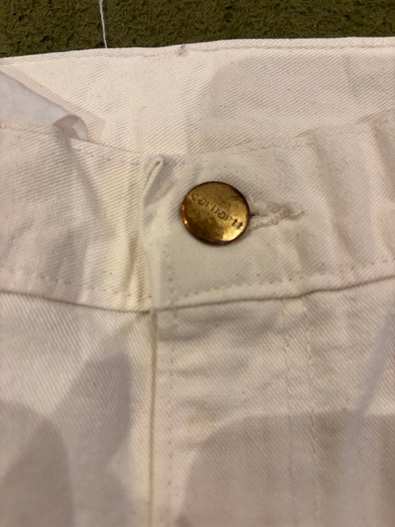 carhartt カーハート　ペインターパンツ　白　アイボリー