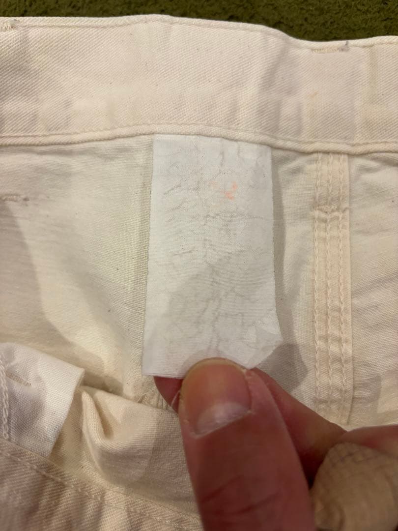 carhartt カーハート　ペインターパンツ　白　アイボリー