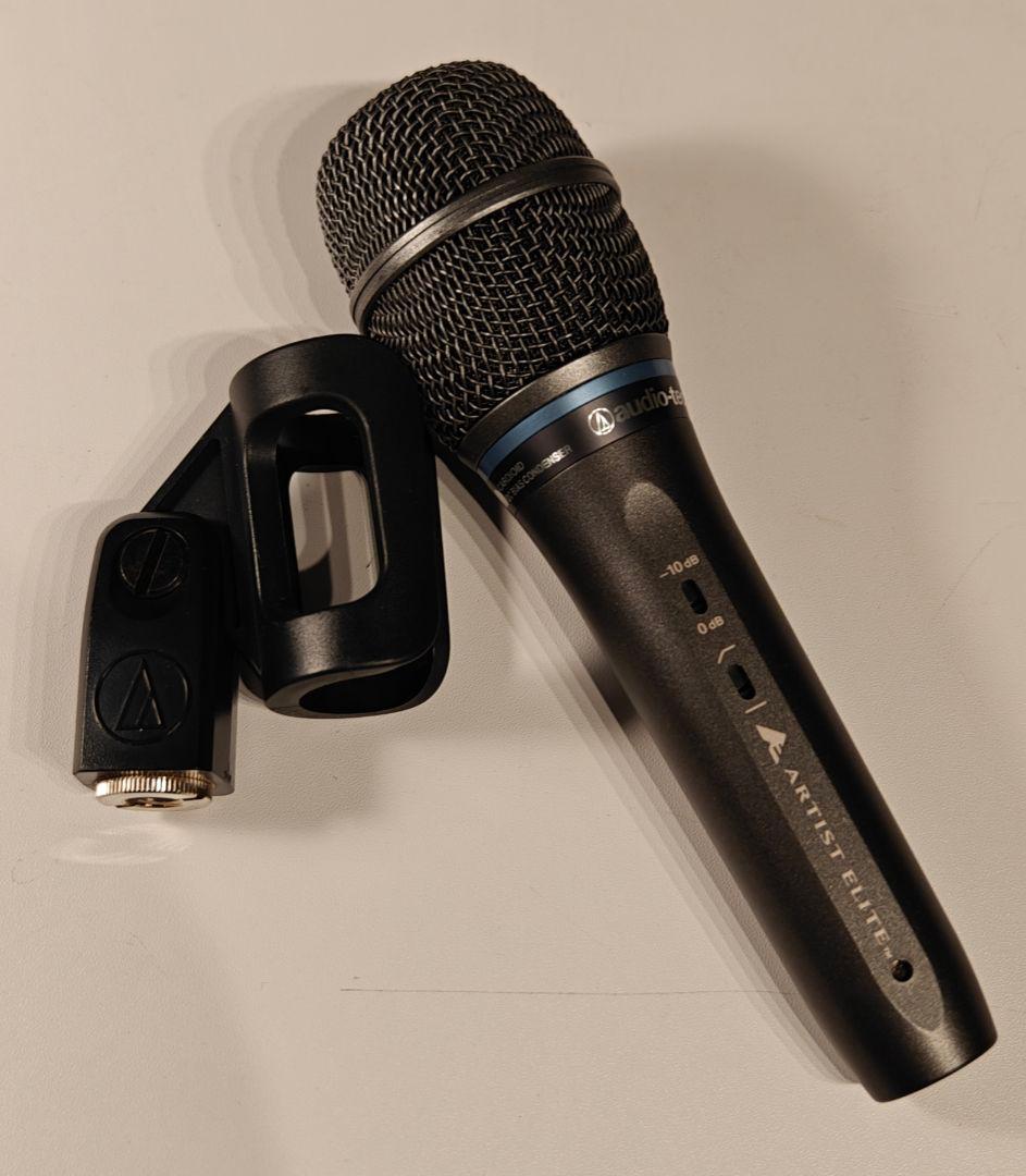 【動作良品】audio-technica AE5400 コンデンサーマイク