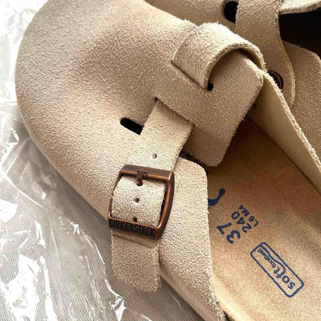 BIRKENSTOCK ビルケン　ボストン　ベージュ トープ　サボサンダル 37