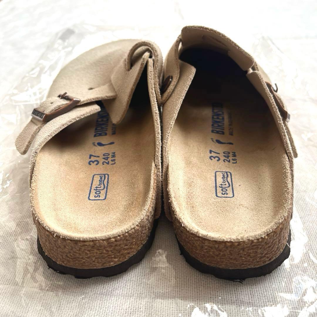 BIRKENSTOCK ビルケン　ボストン　ベージュ トープ　サボサンダル 37