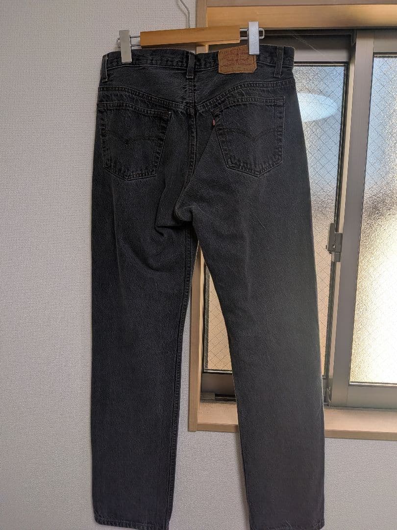 80s　501 先染め　ブラック　ヴィンテージ