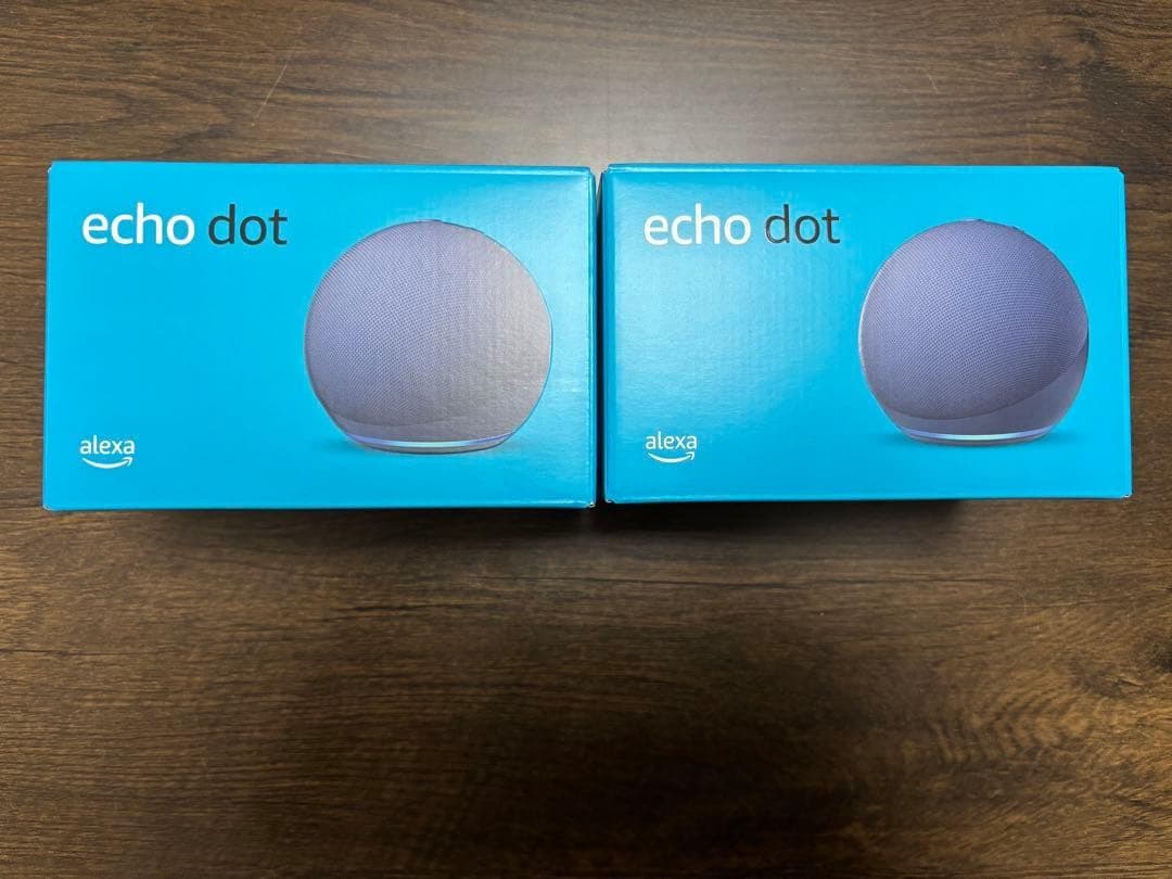 【新品未開封】Echo Dot (エコードット) 第5世代 ブルー2個セット