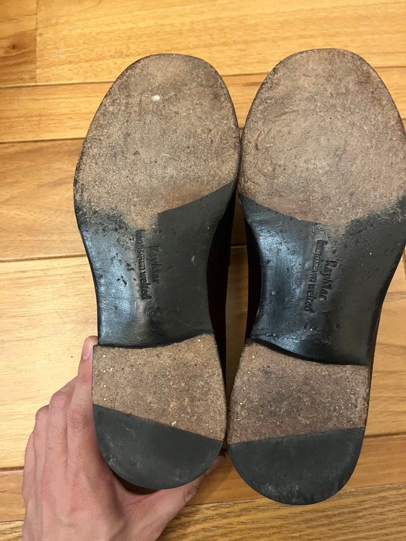 RAYMAR ダークブラウン ローファー