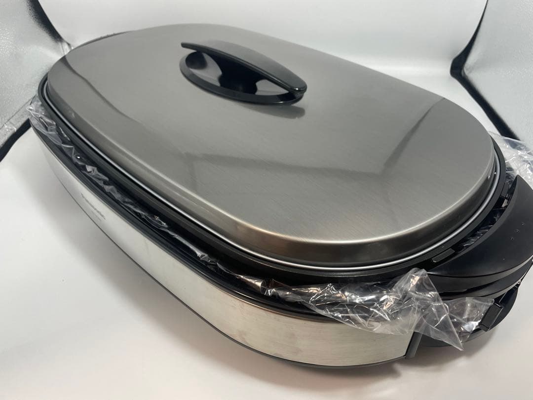 パナソニック ホットプレート NF-W300-S 展示未使用品