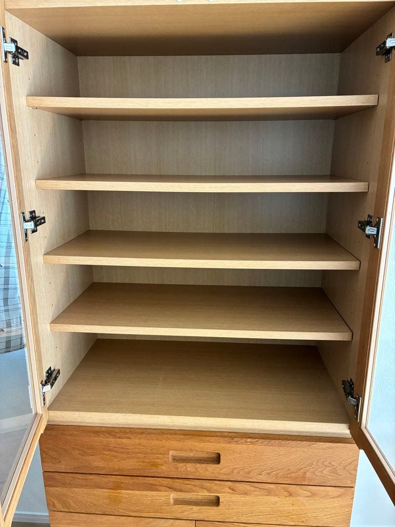 【ytt@@@】unico 食器棚　HUTTE ヒュッテ　送料込