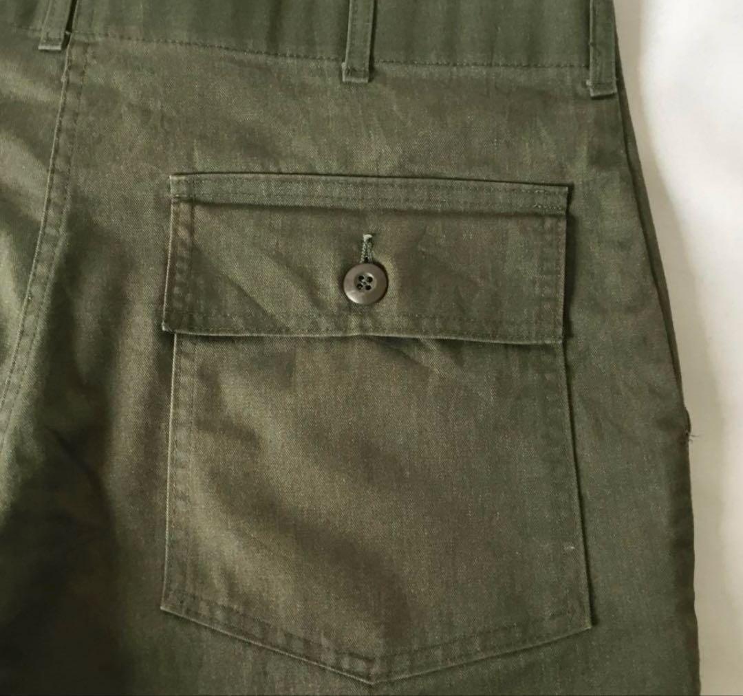 Ｗ36◎80ｓ/米軍実物★ファティーグパンツ■ベイカーパンツ