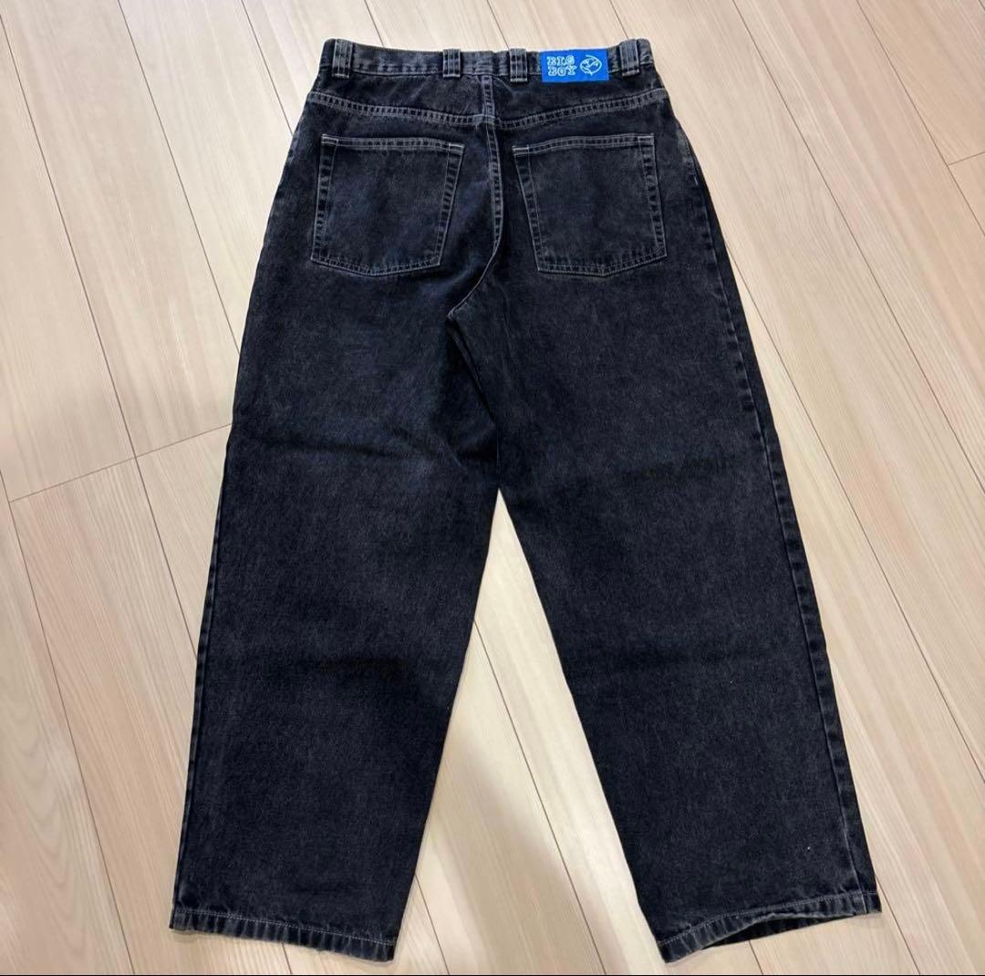 8BIG BOY polar skate ブラックデニム