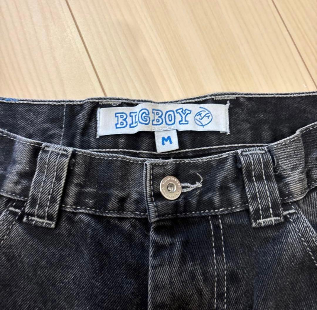 8BIG BOY polar skate ブラックデニム