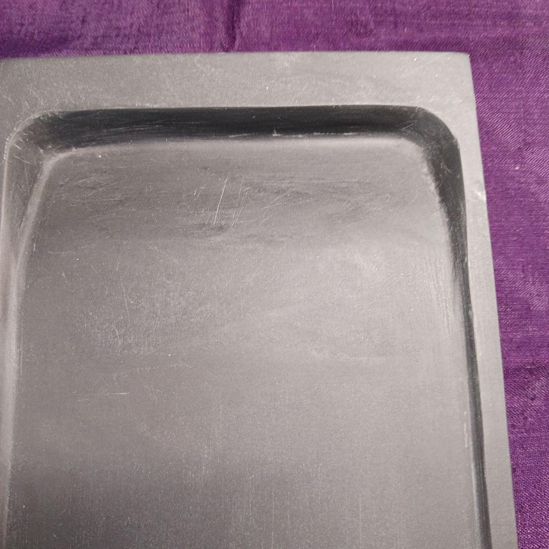 和硯　硯石　蒼龍石⑦　流れる雲のような石紋